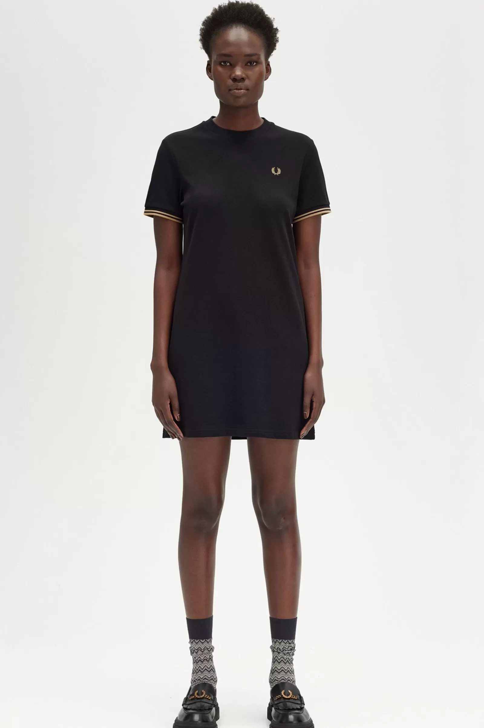 Sale Twin Tipped Piqué T-Shirt Dress Women Dresses