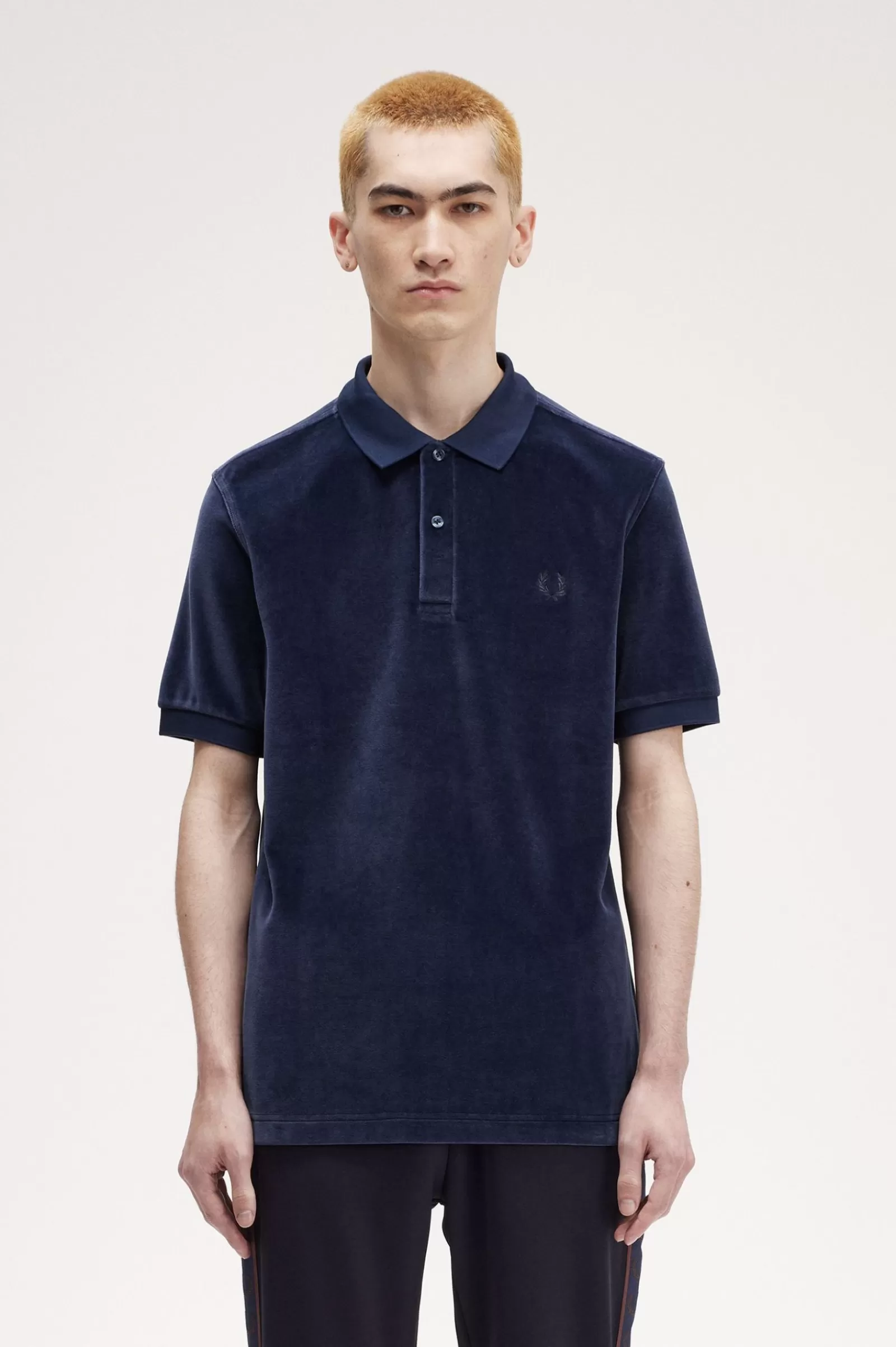 Shop Velour Polo Shirt Polo Shirts
