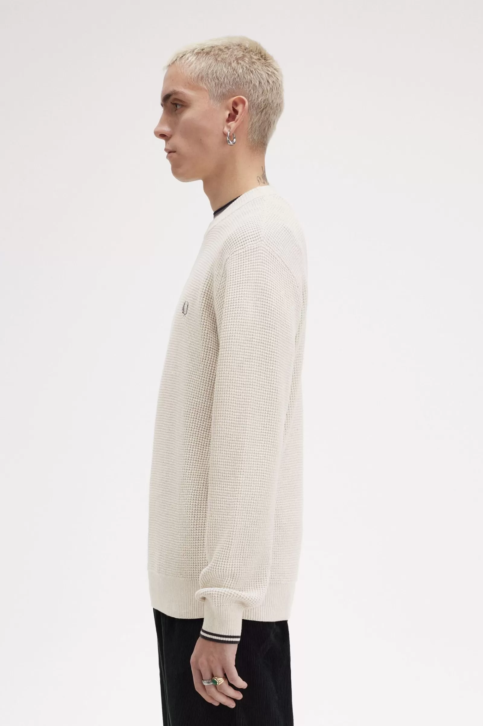 Store Waffle Stitch Jumper Knitwear